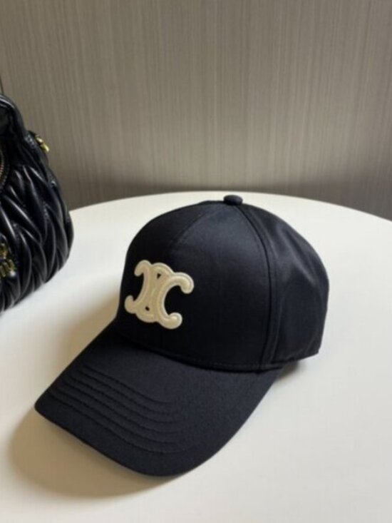 CELINE Triomphe Black Cap main image 6